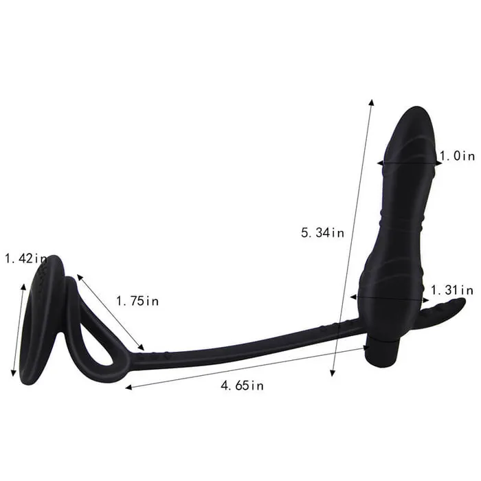 Playfulsextoy Anal | New LGBTQ Anal Butt Plug Silicone Threaded Butt Plug Vibration Ring