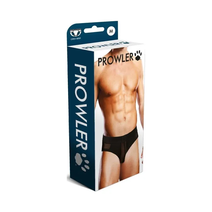 Prowler Mesh Open Back Brief Black | Prowler Anal