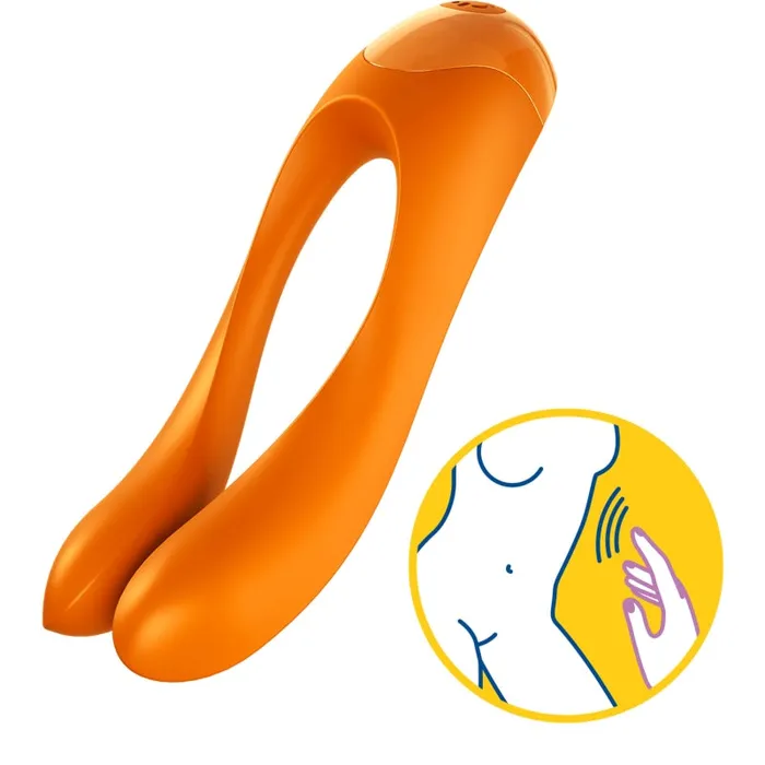 Satisfyer Dildos | Candy Cane - Orange Satisfyer Dildos | Candy Cane - Orange