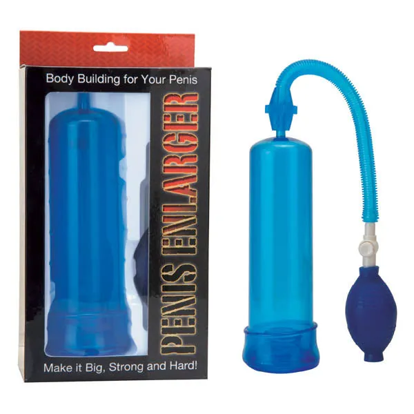 Seven Creations Male Sex Toys penis Enlarger Blue Pump
