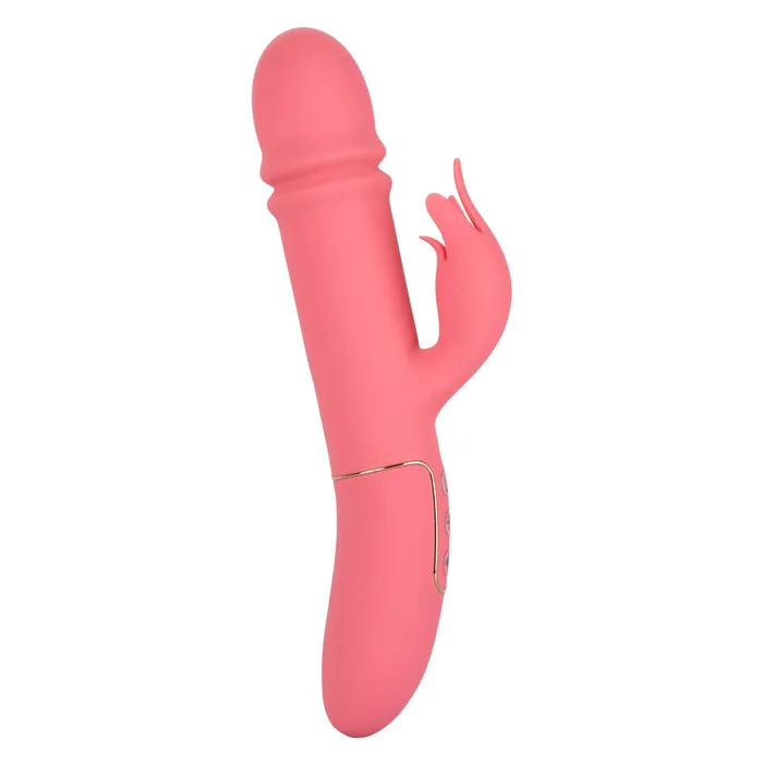 Shameless Tease Rabbit Flickering and Thrusting Vibrator CalExotics Vibrators Shameless Tease Rabbit Flickering and Thrusting Vibrator CalExotics Vibrators