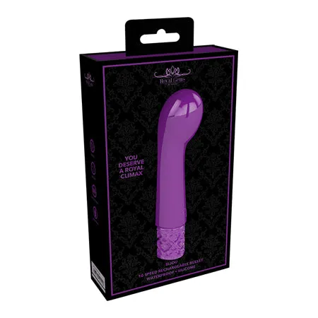 Shots Royal Bijou Rechargeable Curved Bullet Vibrator Purple Shots America Vibrators Shots Royal Bijou Rechargeable Curved Bullet Vibrator Purple Shots America Vibrators