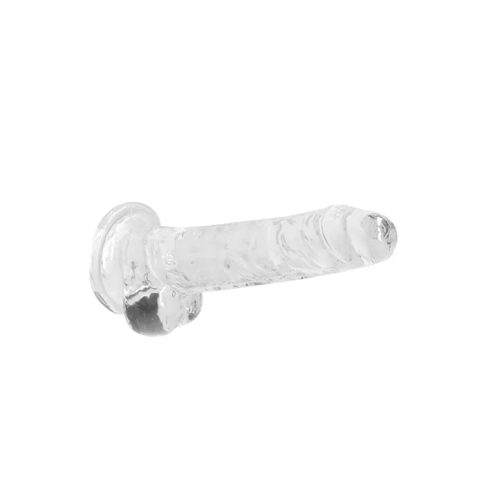 Shots Toys Female Sex Toys | RealRock 7'' Realistic Dildo With Balls - Clear 17.8 cm Dong - REA091TRA Shots Toys Female Sex Toys | RealRock 7'' Realistic Dildo With Balls - Clear 17.8 cm Dong - REA091TRA