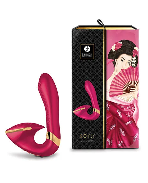 Shunga Soyo Intimate Massager Raspberry | Shunga Female Sex Toys