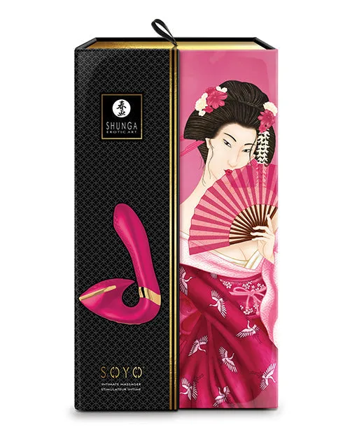 Shunga Soyo Intimate Massager Raspberry | Shunga Female Sex Toys