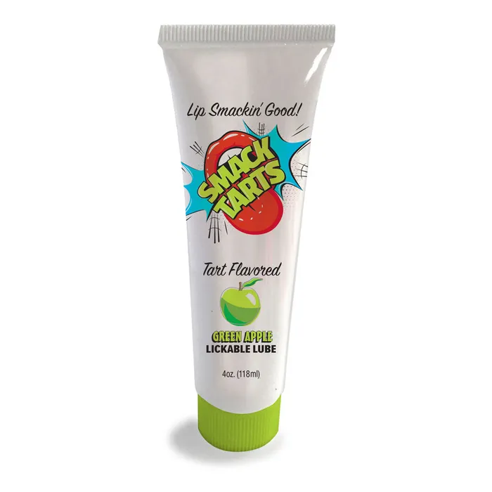 Smack Tarts Sour Green Apple Sour Green Apple Flavoured Lubricant 120 ml Tube Little Genie Lubricants Smack Tarts Sour Green Apple Sour Green Apple Flavoured Lubricant 120 ml Tube Little Genie Lubricants
