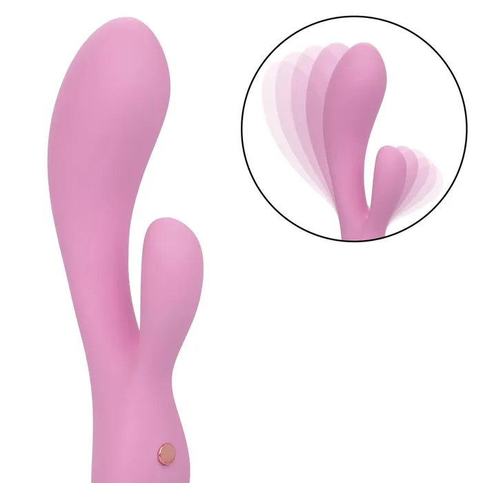 Vibrators | CalExotics Contour Zoie Pink Rabbit Vibrator - CalExotics