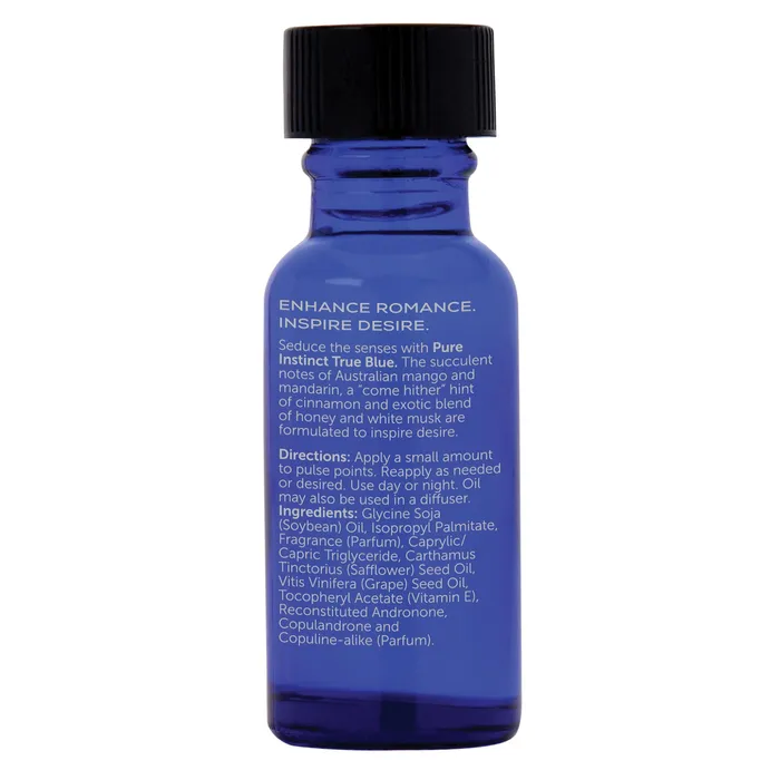 Vibrators | Classic Brands Pure Instinct Pheromone Fragrance Oil True Blue 15 ml