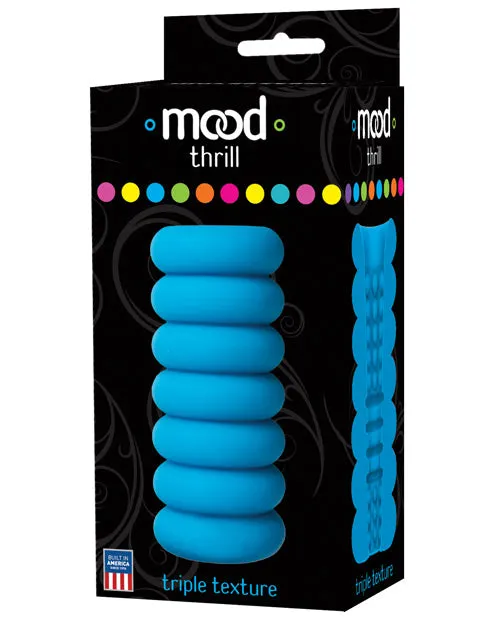 Vibrators Doc Johnson Mood Thrill Blue