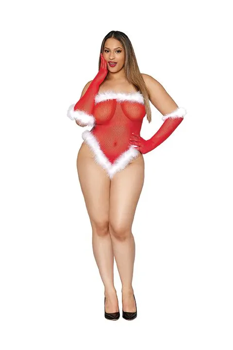 Vibrators Dream Girl Lingerie Naughty List Seamless Fishnet Santa Teddy Lipstick Red Vibrators Dream Girl Lingerie Naughty List Seamless Fishnet Santa Teddy Lipstick Red