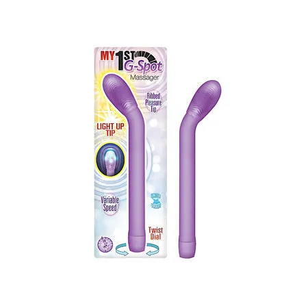 Vibrators My 1st GSpot Light Up Massager Vibrator MS WP Purple Novelties By Nasswalk Vibrators My 1st GSpot Light Up Massager Vibrator MS WP Purple Novelties By Nasswalk
