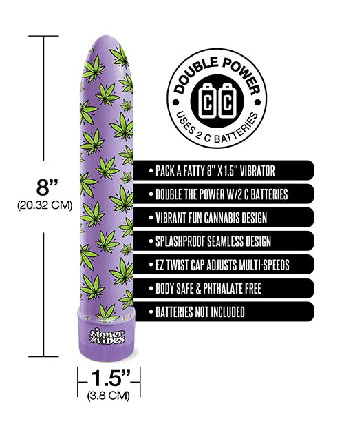 Vibrators | Stoner Vibes Pack A Fatty Multi Speed Vibrator - Global Novelties