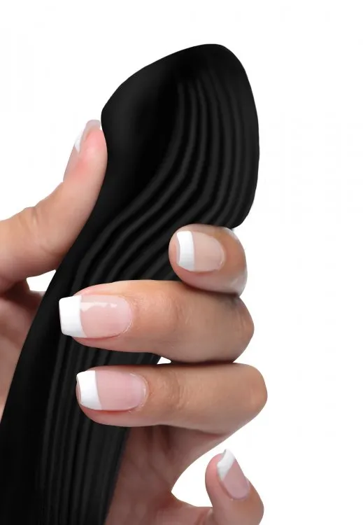 Vibrators | XR Brands 7x Bendable Silicone Rabbit Vibrator - Black