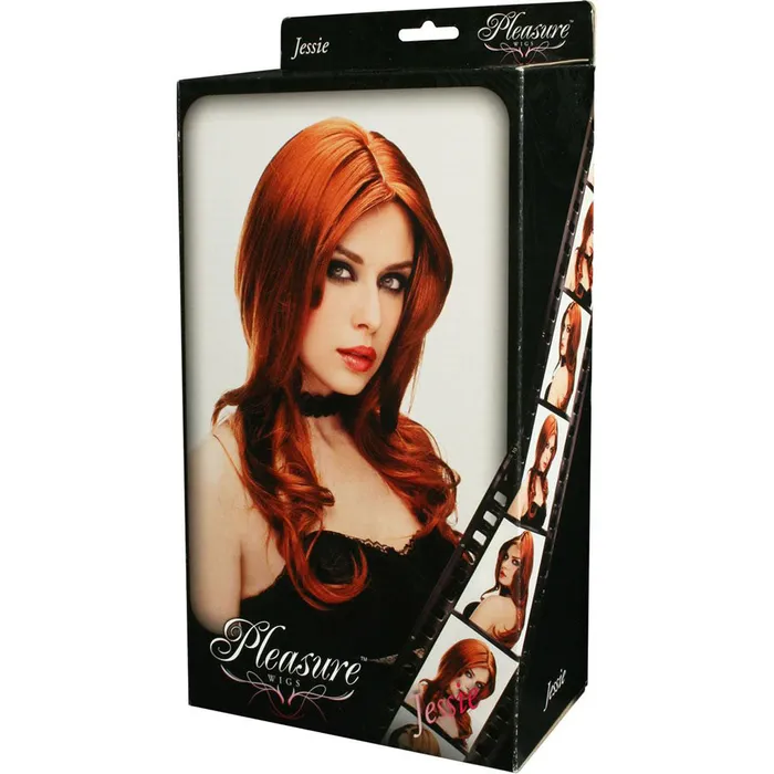 Xgen Products Vibrators PLEASURE WIGS Jessie Red Redhead Wig