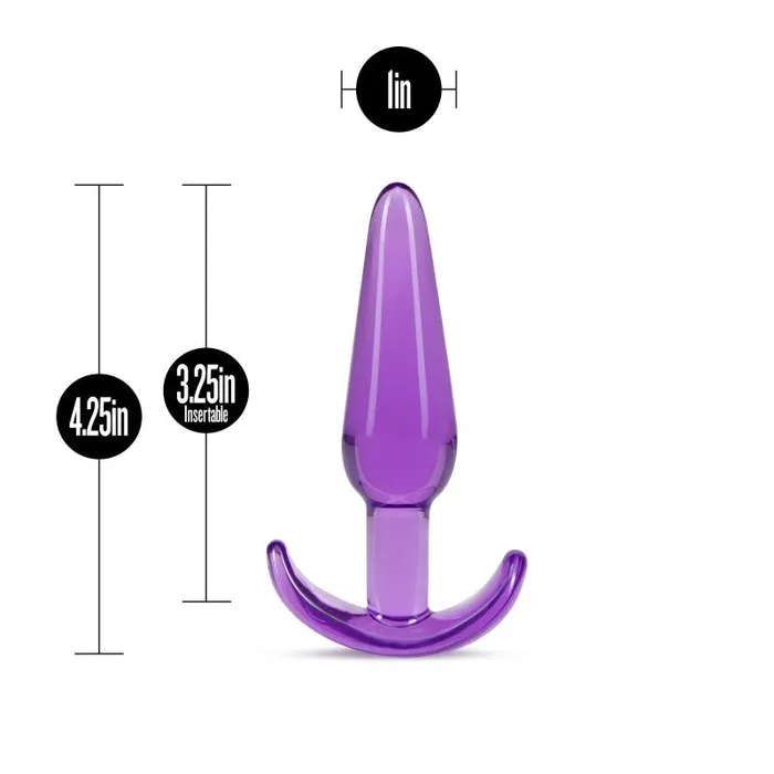 Anal Blush Novelties B Yours Slim Anal Plug Purple 108 cm Anal Blush Novelties B Yours Slim Anal Plug Purple 108 cm