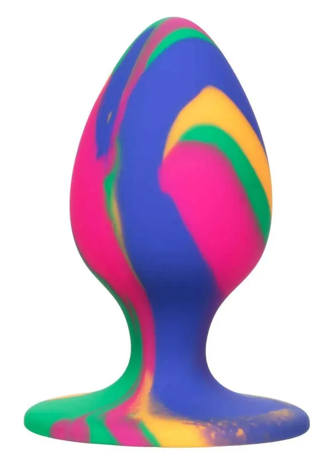 Anal Cheeky TieDye Silicone Plug Cheeky