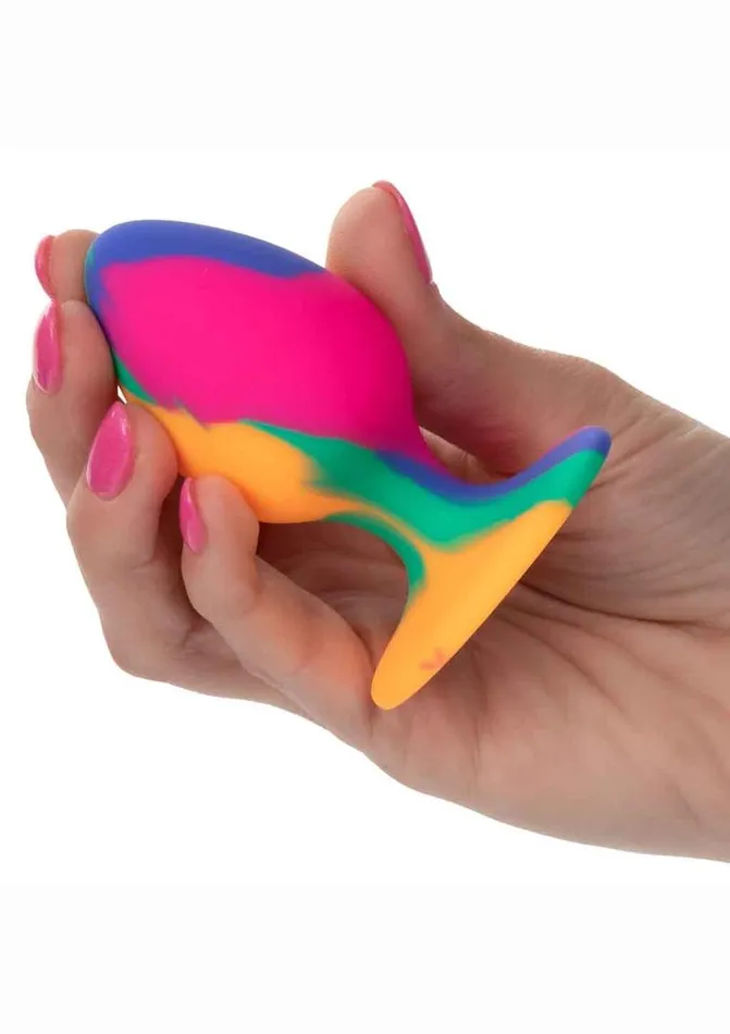 Anal Cheeky TieDye Silicone Plug Cheeky