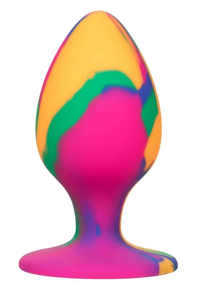Anal Cheeky TieDye Silicone Plug Cheeky