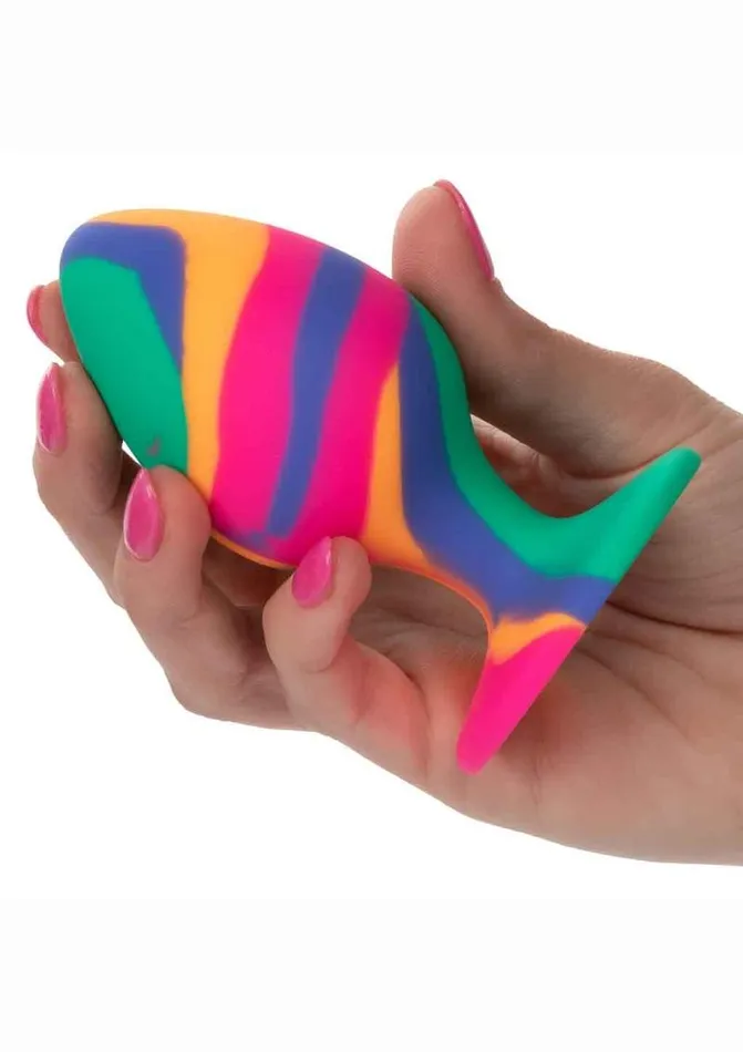 Anal Cheeky TieDye Silicone Plug Cheeky