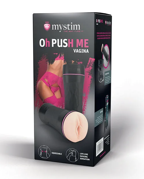 Anal Mystim Gmbh Mystim OhPushme Vagina Black