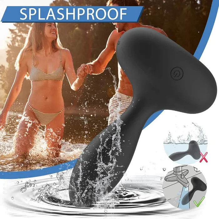 Automatic Inflatable Anal Vibrator Body Safe Silicone sex toys for us Female Sex Toys
