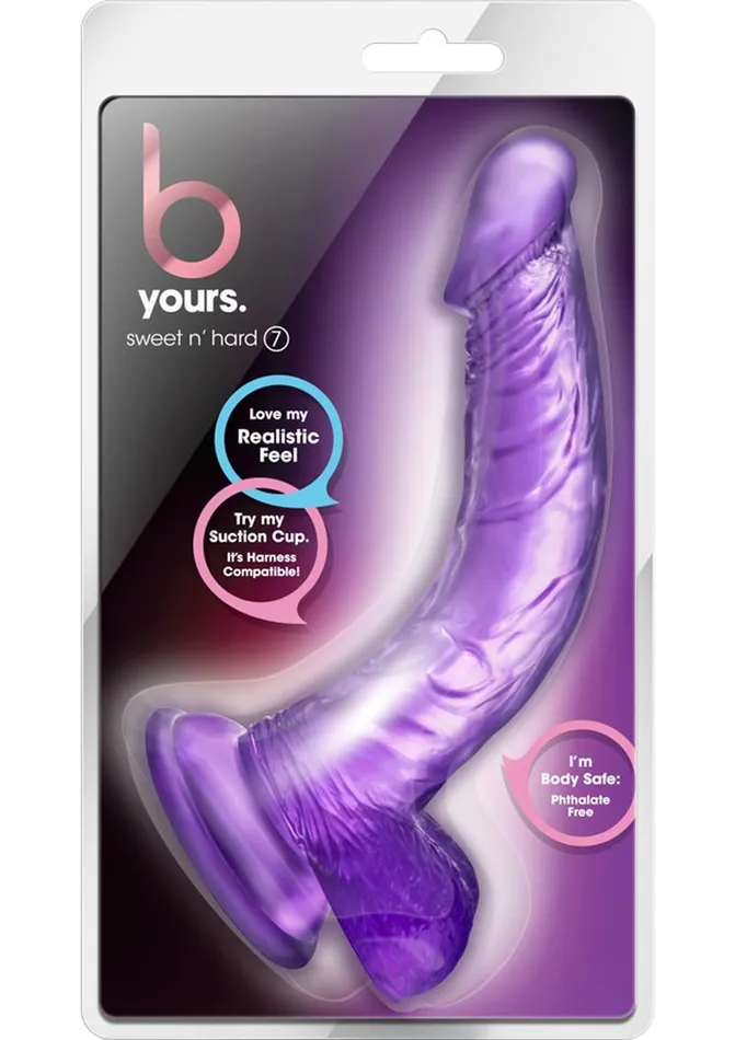 B Yours Dildos B Yours Sweet N Hard 7 Dildo with Balls