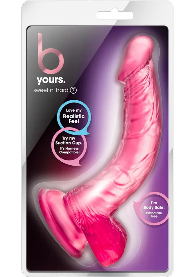 B Yours Dildos B Yours Sweet N Hard 7 Dildo with Balls