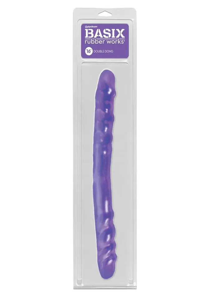 Basix Rubber Works Double Dong Basix Rubber Works Dildos
