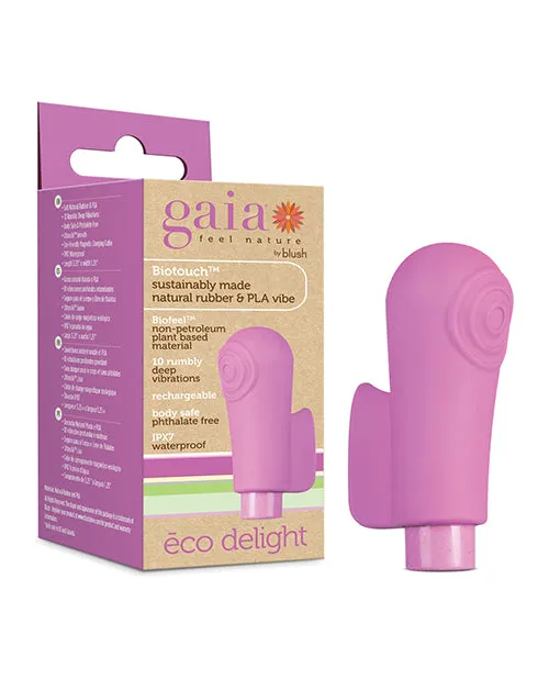 Blush Novelties Vibrators Blush Gaia Eco Delight Purple