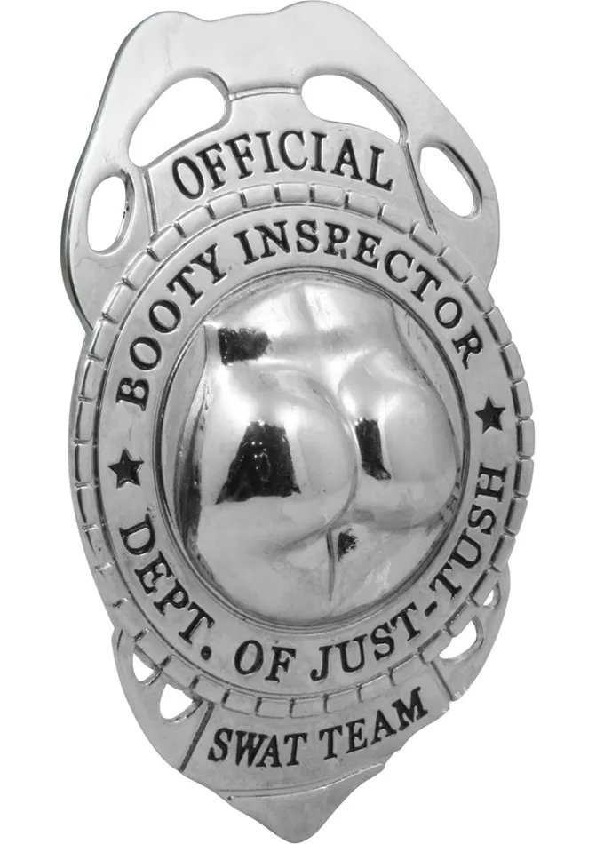 Booty Inspector Badge Kheper Games Male Sex Toys