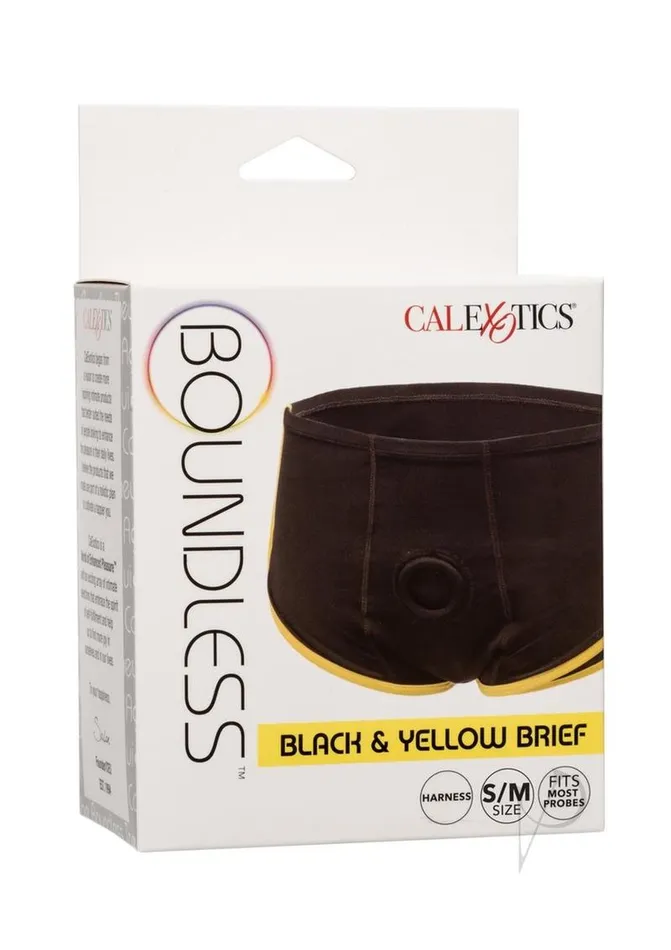 Boundless Boundless Black and Yellow Brief Anal