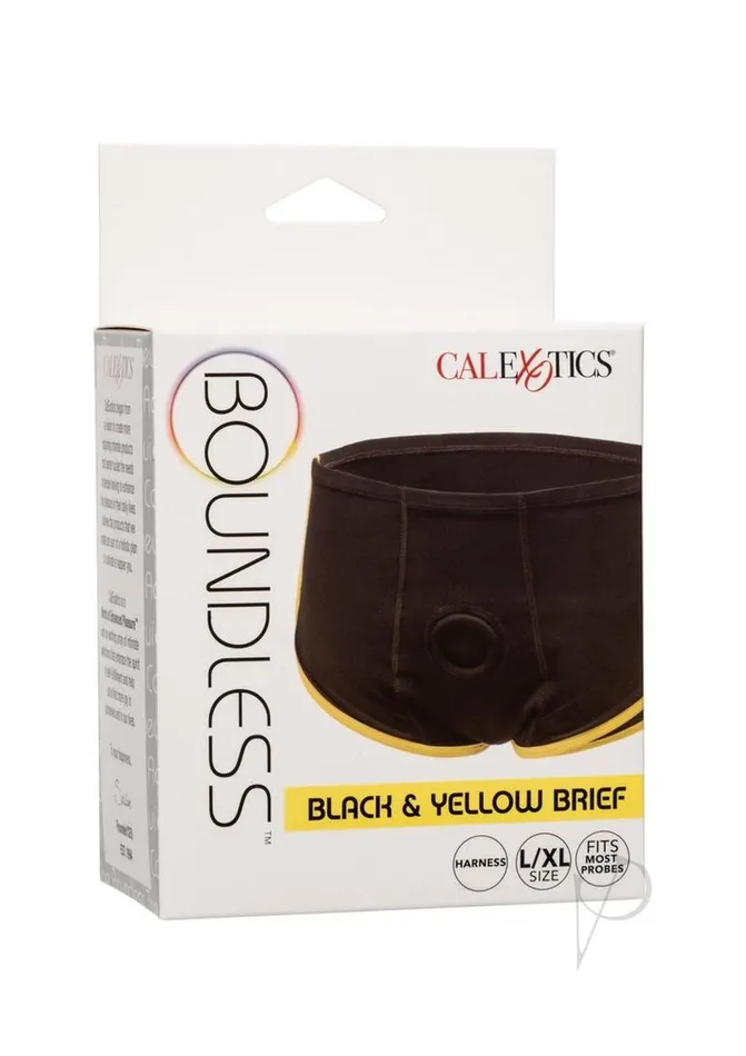 Boundless Boundless Black and Yellow Brief Anal