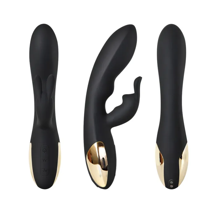 CalExotics Female Sex Toys Adam Eve The Midnight Rabbit Black