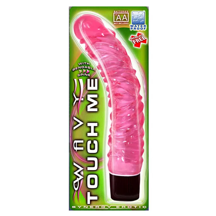 DAVE Inc Vibrators Synergy Wave Touch Me Waterproof