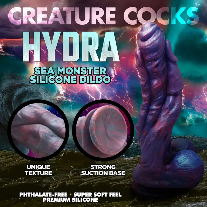 Dildos Creature Cocks Hydra Silicone 269 cm Fantasy Sea Monster Dildo XR Brands Dildos Creature Cocks Hydra Silicone 269 cm Fantasy Sea Monster Dildo XR Brands