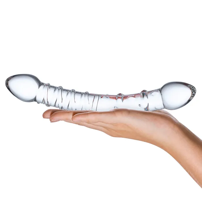 Dildos Gls 10 Double Trouble Glass Dildo by Gls