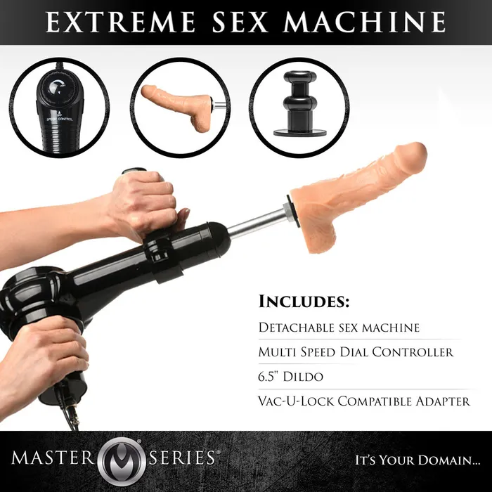 Female Sex Toys XR Brands Master Series Ultimate Obedience Chair with Sex Machine Female Sex Toys XR Brands Master Series Ultimate Obedience Chair with Sex Machine