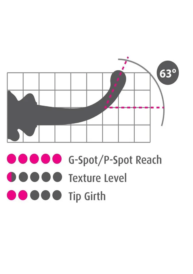Icicles Dildos Icicles No 87 Glass GSpot Wand with Bendable Silicone Suction Cup