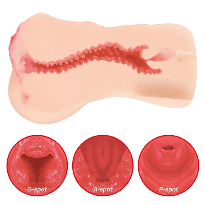 Kokos Male Sex Toys Kokos Hanna Onahole 002 Dual Layer Vagina Stroker Kokos Male Sex Toys Kokos Hanna Onahole 002 Dual Layer Vagina Stroker
