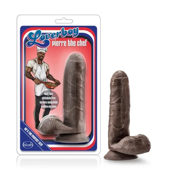 Loverboy Pierre The Chef Black 178 cm 7 Dong Blush Novelties Dildos