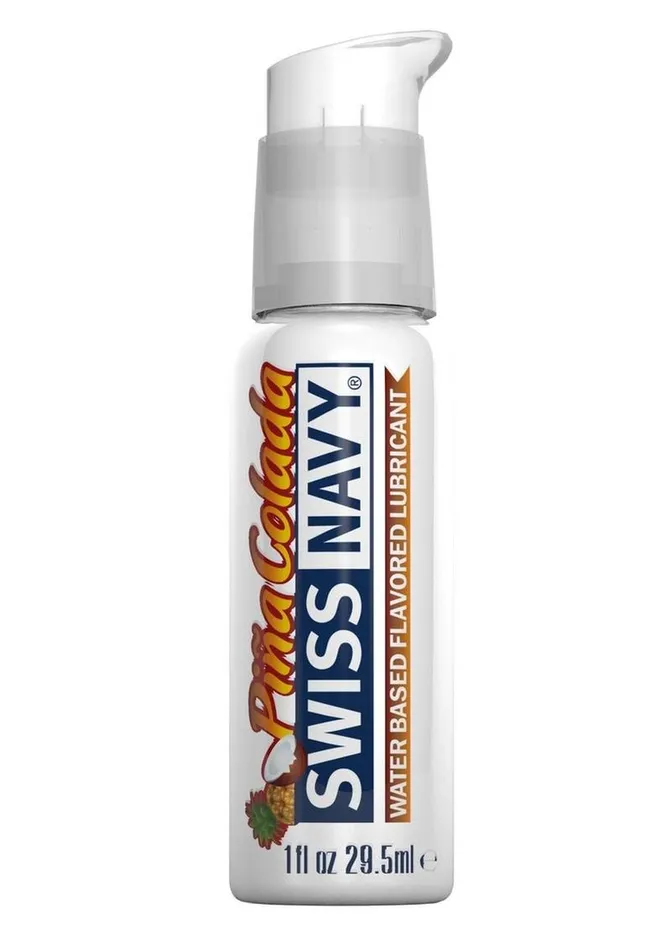 Lubricants Swiss Navy Swiss Navy Flavored Lubricant 1oz30ml Pina Colada