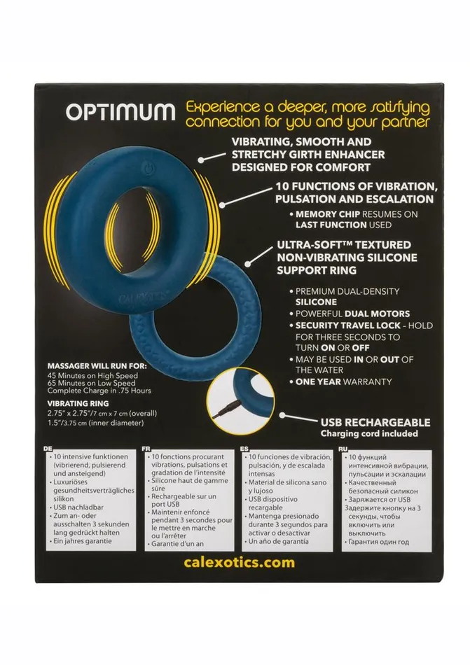 Male Sex Toys Link Up Link Up Optimum Rechargeable Silicone Cock Ring Male Sex Toys Link Up Link Up Optimum Rechargeable Silicone Cock Ring