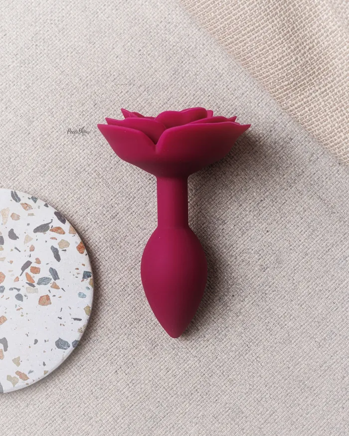 Male Sex Toys Love to Love Open Roses Silicone Anal Plug