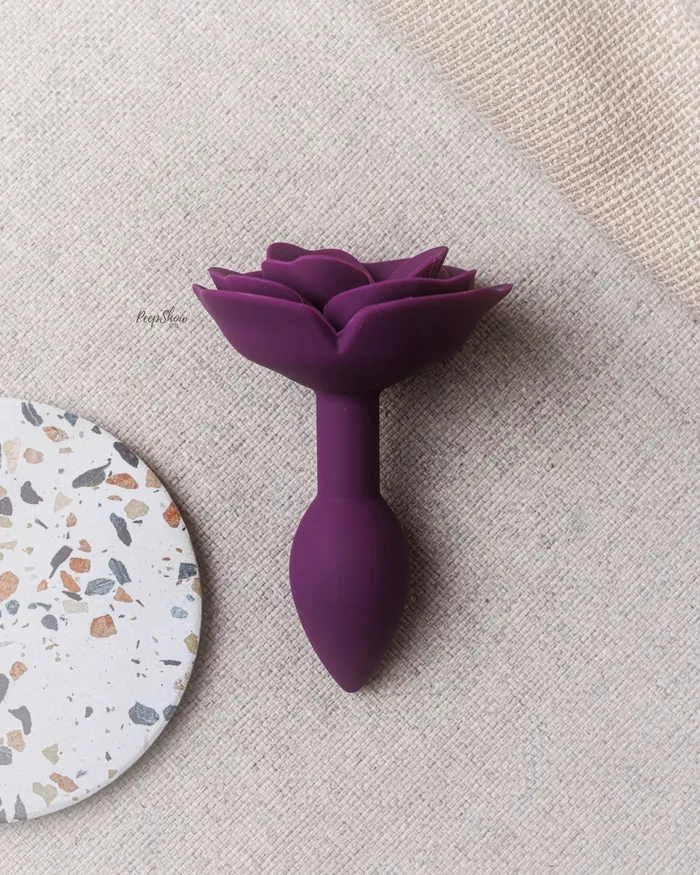 Male Sex Toys Love to Love Open Roses Silicone Anal Plug