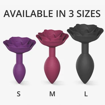 Male Sex Toys Love to Love Open Roses Silicone Anal Plug