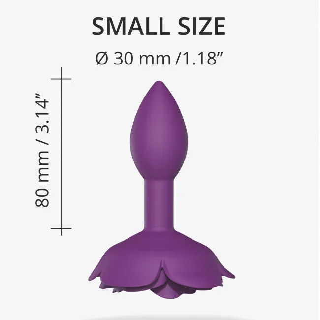 Male Sex Toys Love to Love Open Roses Silicone Anal Plug
