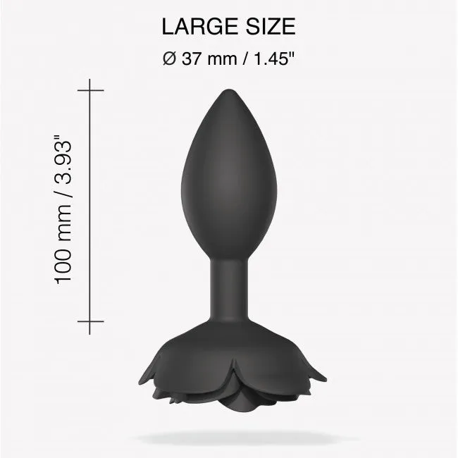 Male Sex Toys Love to Love Open Roses Silicone Anal Plug