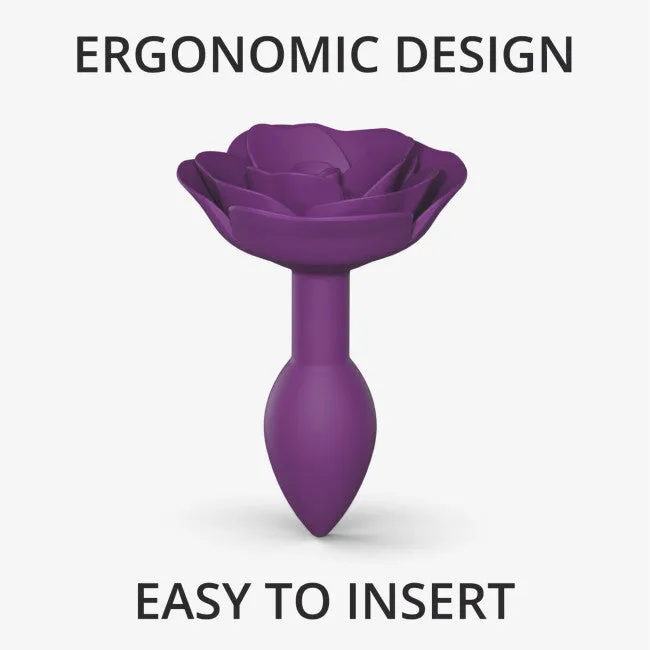 Male Sex Toys Love to Love Open Roses Silicone Anal Plug