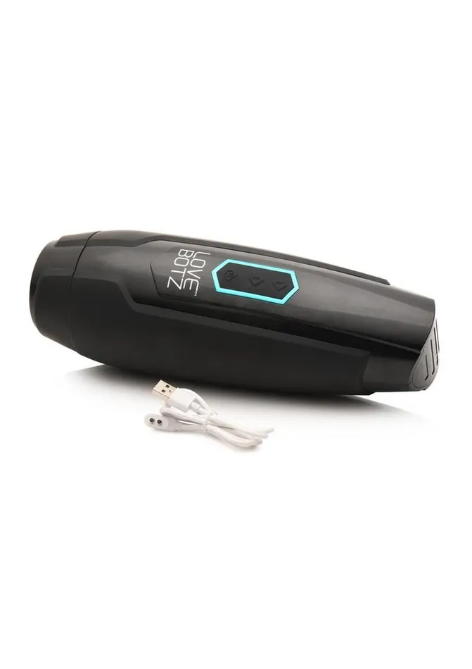 Male Sex Toys Lovebotz Lovebotz The Milker Max Rechargeable 14x Thrusting and Vibrating Masturbator