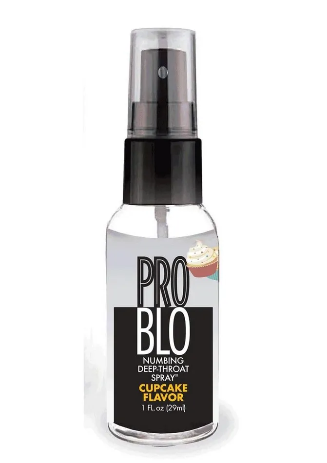 Male Sex Toys Problo Problo Numbing DeepThroat Spray 1oz Cupcake